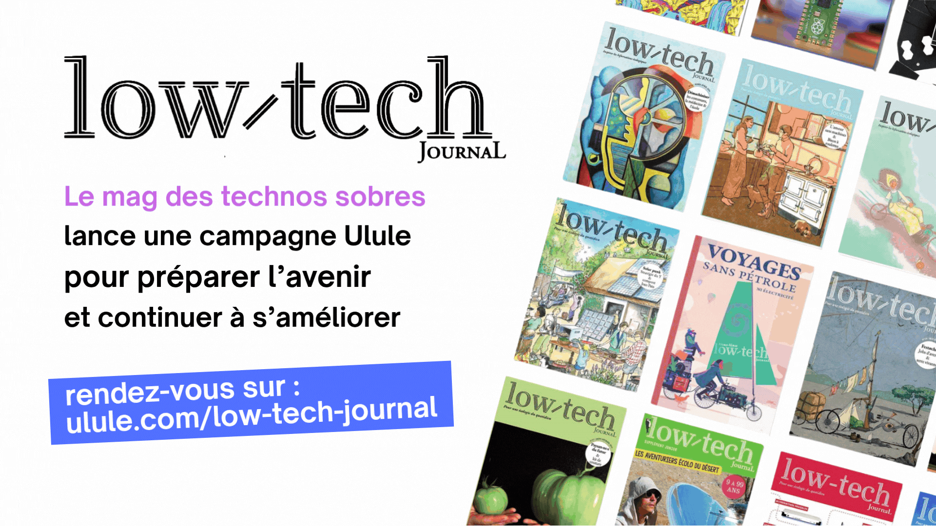 Low-Tech Journal - campagne Ulule